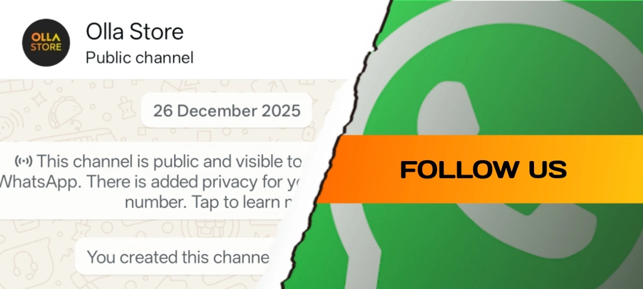 Olla Store, WhatsApp Channel