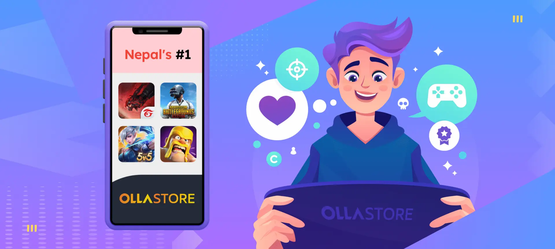 Olla-Store-Nepal's #1 Top Up Center